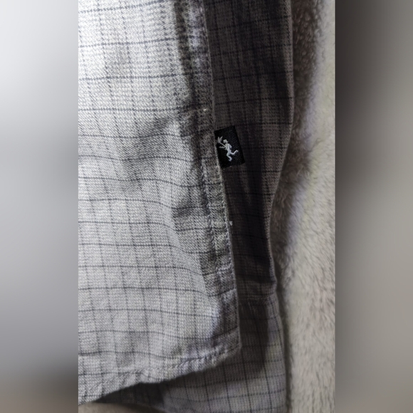 Civil Society Long Sleeve Button Up Shirt Men's Size L Gray - Picture 9 of 10